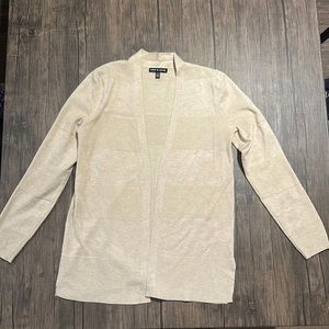 Cable & Gauge M Tan Cardigan